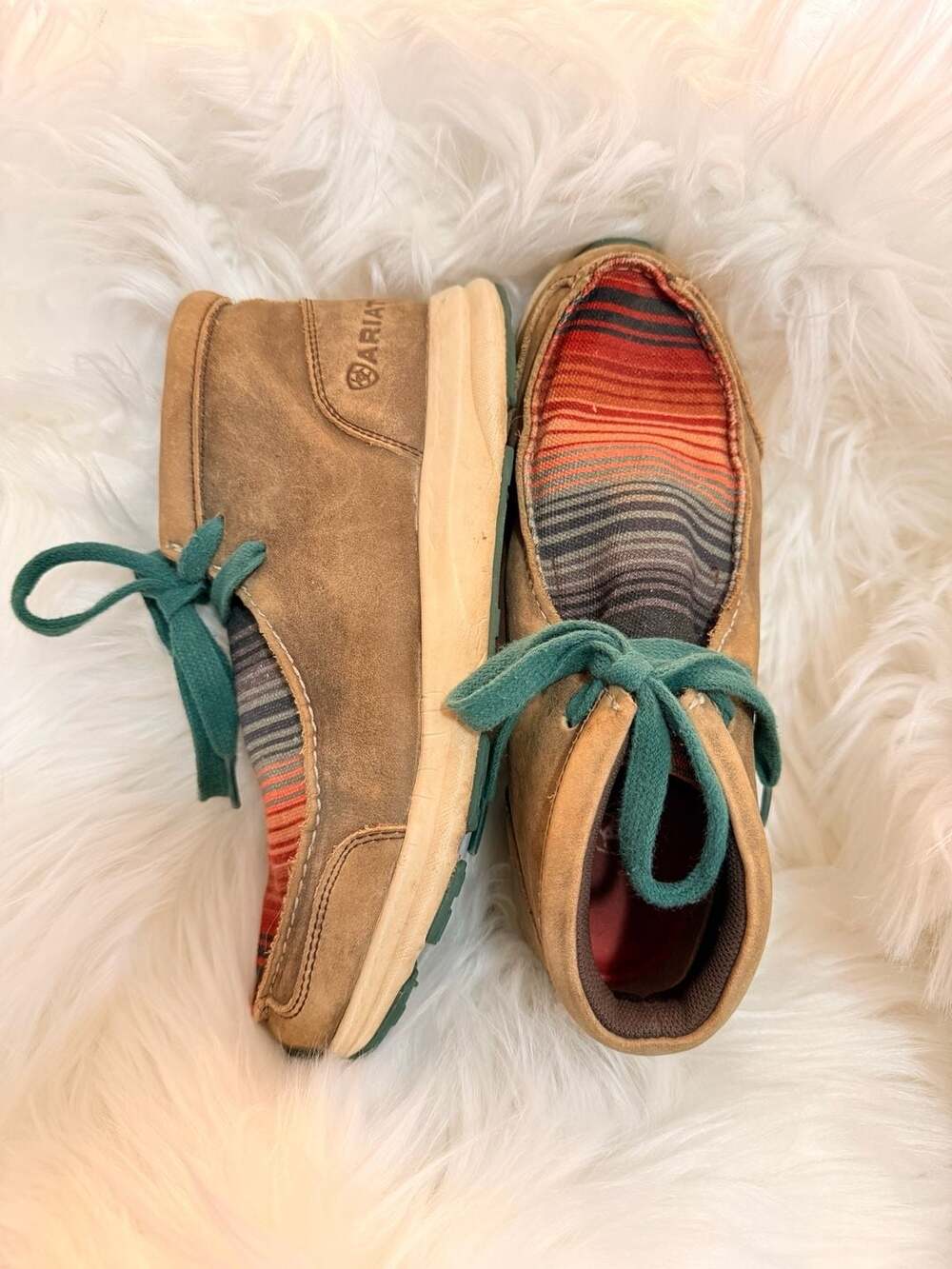 Ariat Spitfire Casual Shoes Brown Bomber Serape